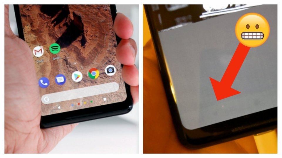 Telefony Pixel 2 mají problémy s vypáleným displejem.
